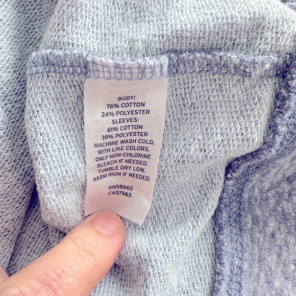 The Rail mens blue and gray long sleeve shirt base layer medium - Picture 5 of 5